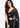Black Crepe Embroidered Saree Set
