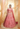 Hot Pink Draped Lehenga Set With Drape