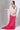Hot Pink Gown With Embroidered Dupatta