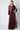 Burgundy Organza Saree Set