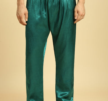 Teal Green Kurta With Pant