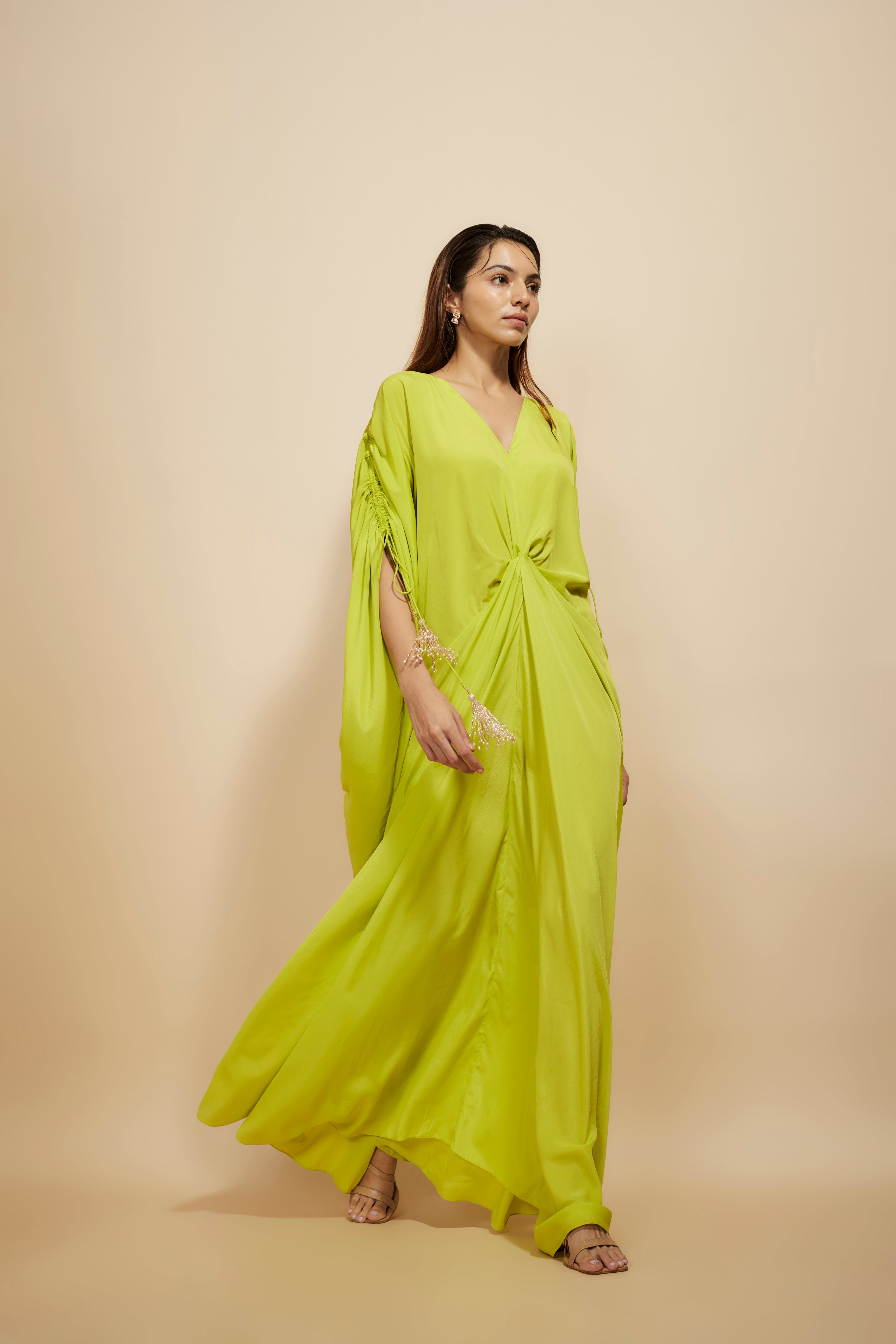 NEON GREEN KAFTAN