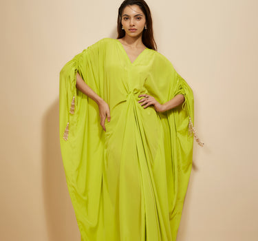 NEON GREEN KAFTAN