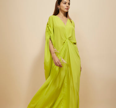 NEON GREEN KAFTAN