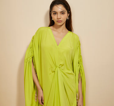 NEON GREEN KAFTAN