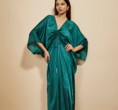 DARK GREEN KAFTAN