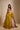 Mustard Block Skirt With Badla Embroidered Blouse With Shibori Dupatta