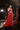 Red Embroidered Sharara Saree With Waist Belt