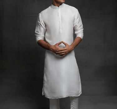 Off White Kurta Set