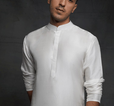 Off White Kurta Set