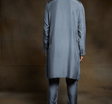 Grey Kurta Set