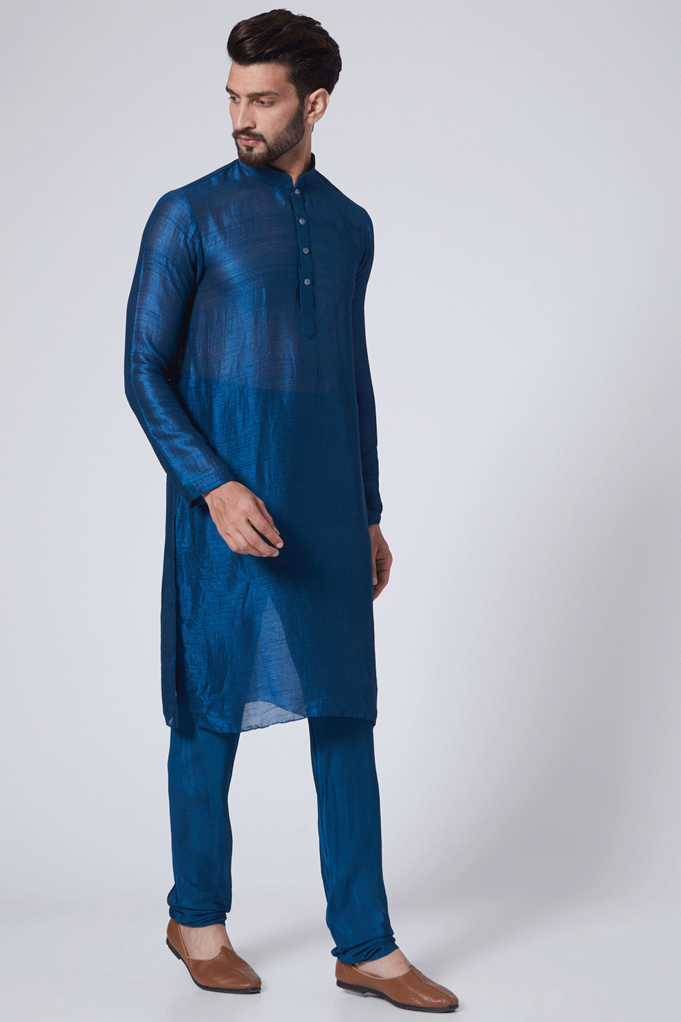 Blue Jodhpuri Set