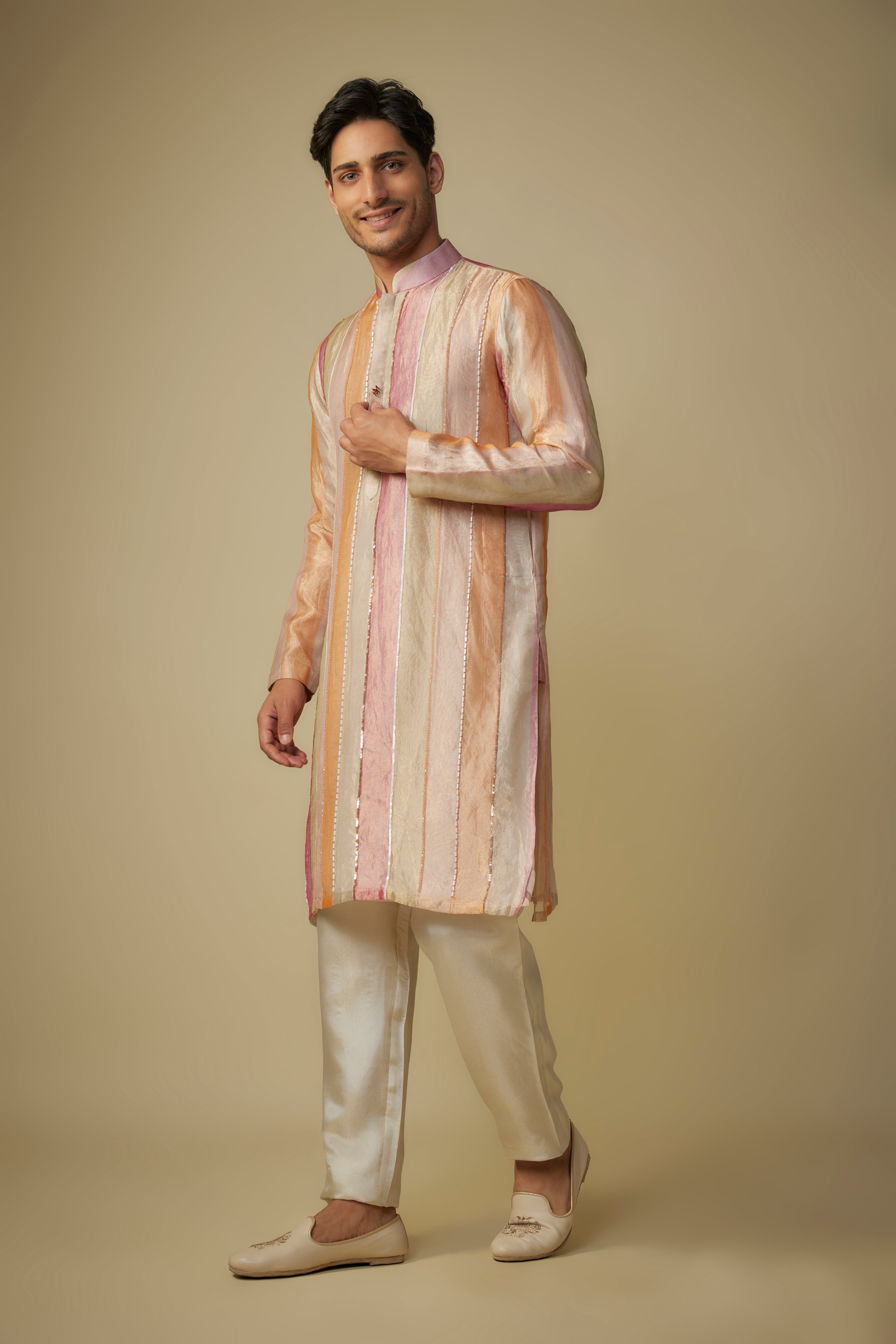 multicolour kurta set