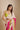 Multi-Colour  Block Saree With Neon Green Blouse