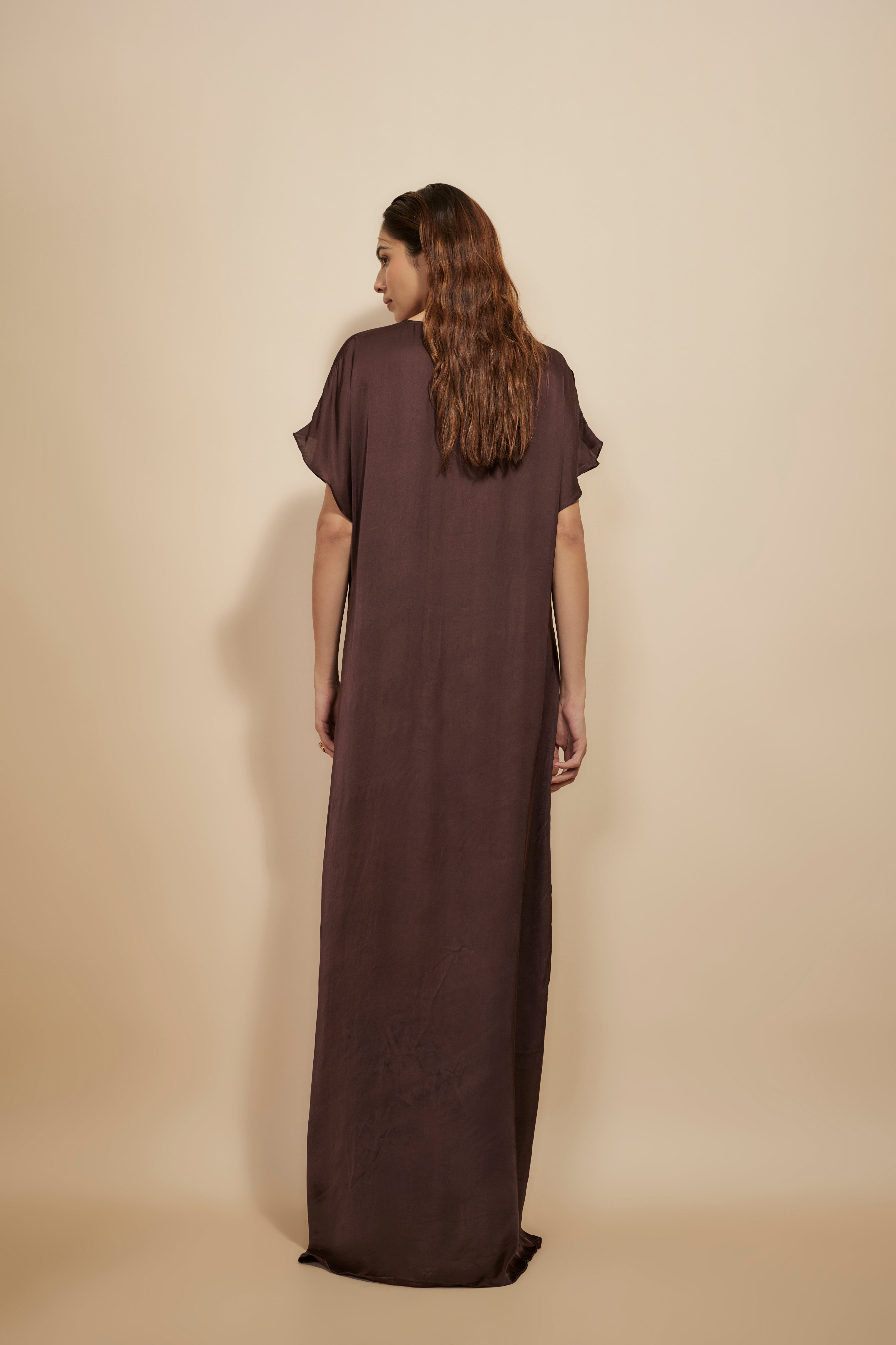 BROWN KAFTAN