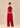 Red Embroidered Kurta Set