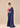 Navy Blue Embroidered Saree With Hot Pink Blouse
